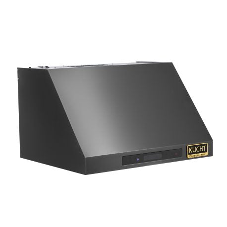 Kucht Professional Gemstone Under Cabinet Range Hood in Titanium Stainless Steel