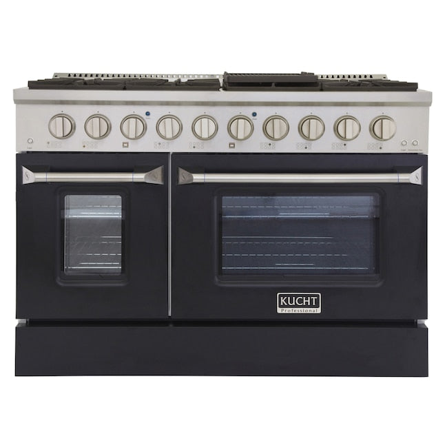 Kucht 48" Pro-Style Dual Fuel Range with 8 Burners