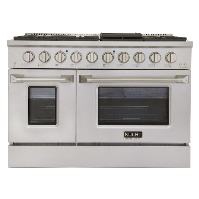 Kucht 48" Pro-Style Dual Fuel Range with 8 Burners