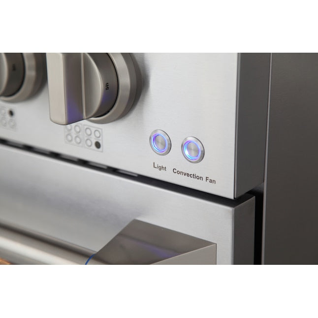 Kucht 48" Pro-Style Dual Fuel Range with 8 Burners