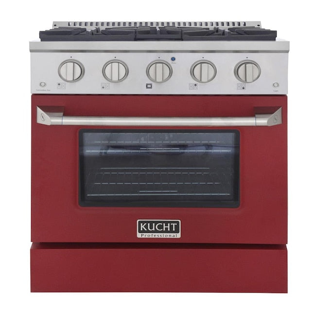 Kucht 36" Pro-Style Dual Fuel Range with 6 Burners