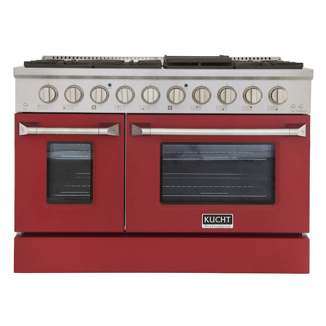 Kucht 48" Pro-Style Dual Fuel Range with 8 Burners