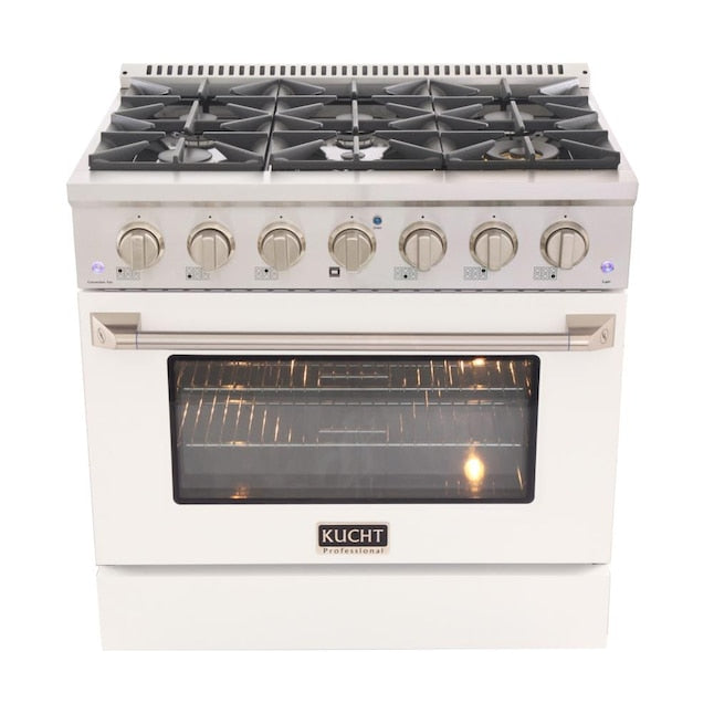 Kucht Professional 36 in. 5.2 cu ft. Gas Range