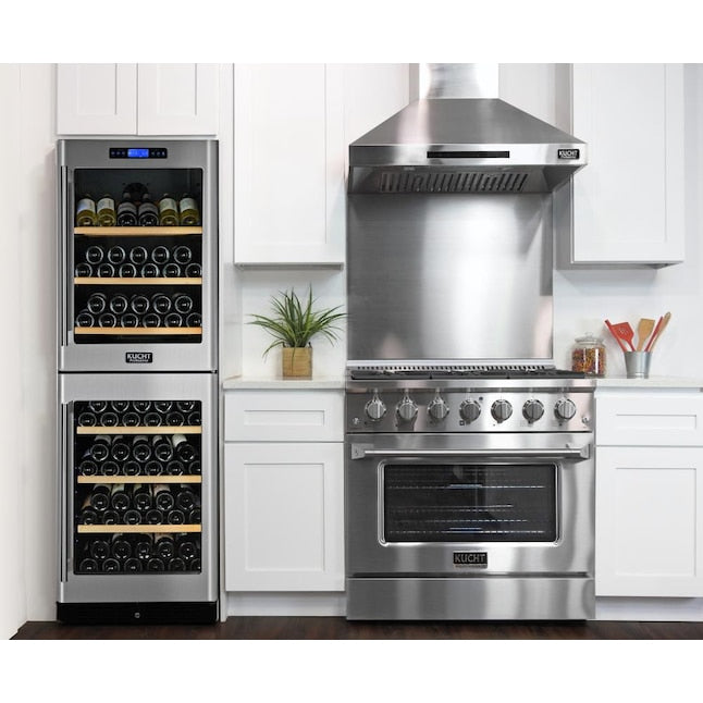 Kucht 36" Pro-Style Dual Fuel Range with 6 Burners