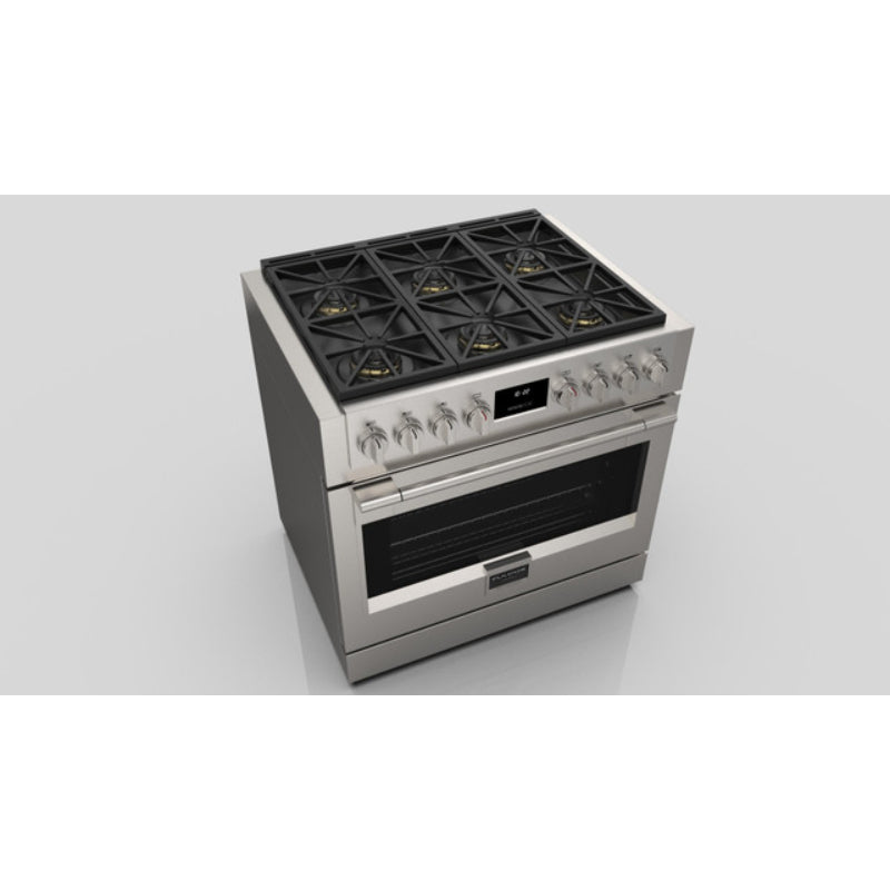 Fulgor Milano Sofia Series 36 Inch Professional Gas Range with Nova Broiling System