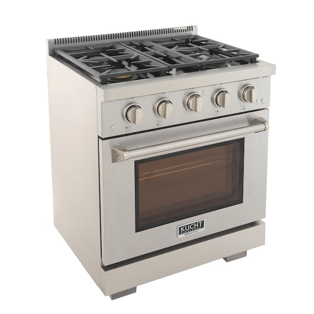 Kucht Professional 30" 4.2 cu. ft. Range in with True Simmer Burners