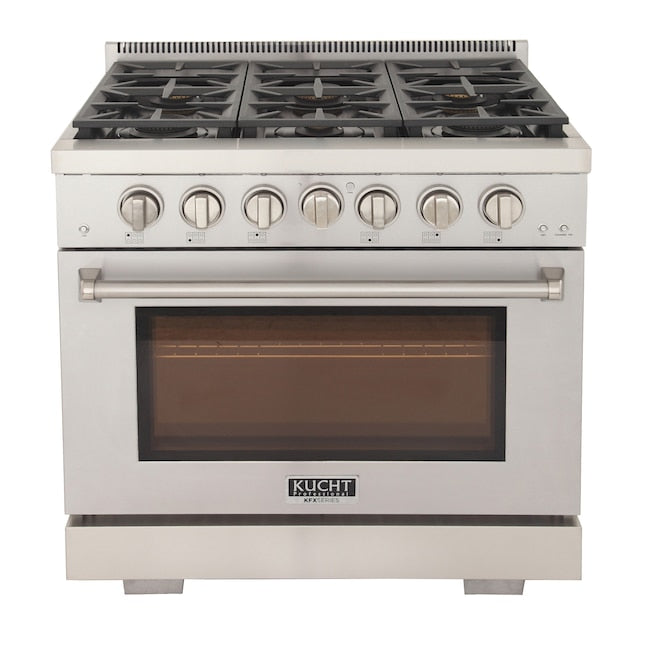 Kucht Professional 36" 5.2 cu. ft. Range with True Simmer Burners