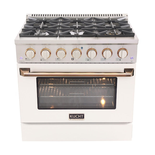 Kucht Professional 36 in. 5.2 cu ft. Gas Range