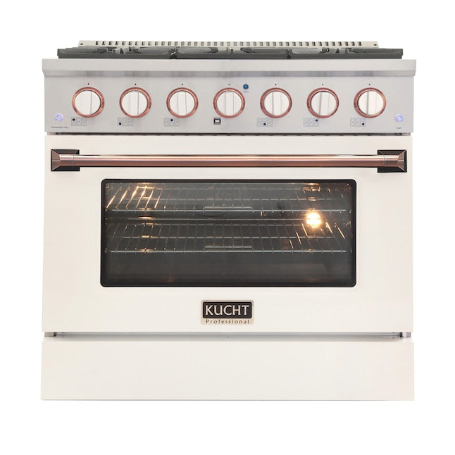 Kucht Professional 36 in. 5.2 cu ft. Gas Range