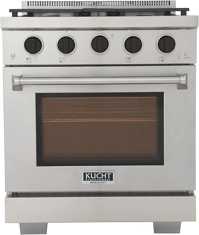 Kucht Professional 30 in. 4.2 cu ft. Gas Range - High Performance