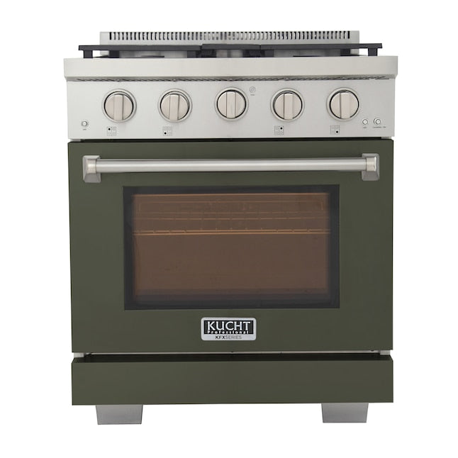 Kucht Professional 30" 4.2 cu. ft. Range in with True Simmer Burners