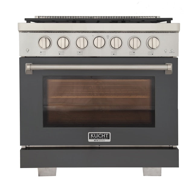 Kucht Professional 36" 5.2 cu. ft. Range with True Simmer Burners