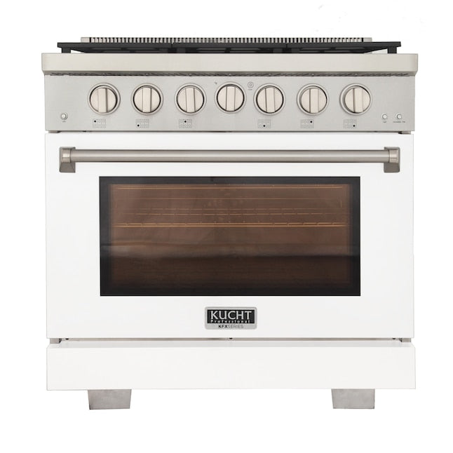 Kucht Professional 36" 5.2 cu. ft. Range with True Simmer Burners