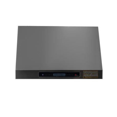 Kucht Professional Gemstone Under Cabinet Range Hood in Titanium Stainless Steel