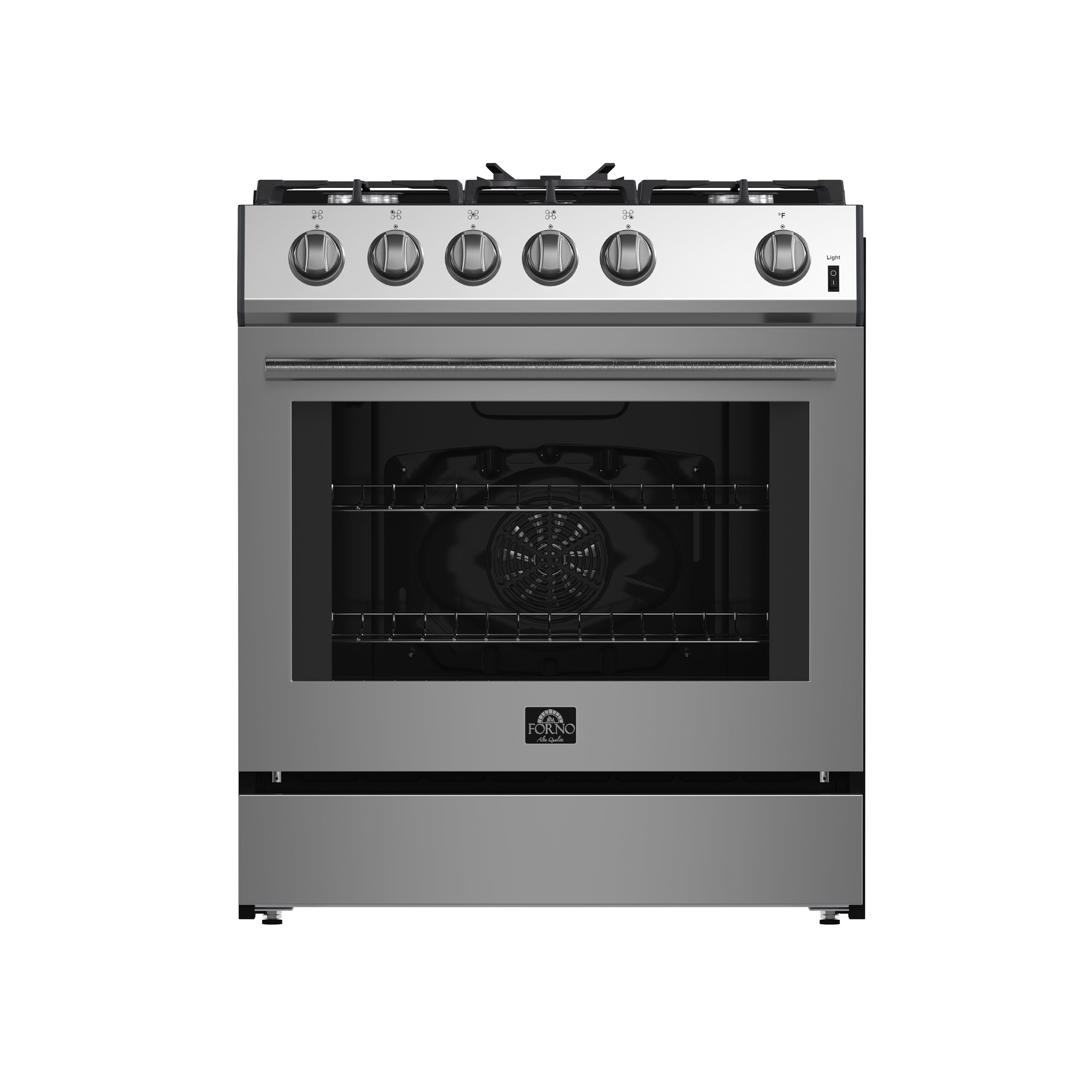 FORNO Espresso Leonardo 30" 5 cu. ft. Gas Range