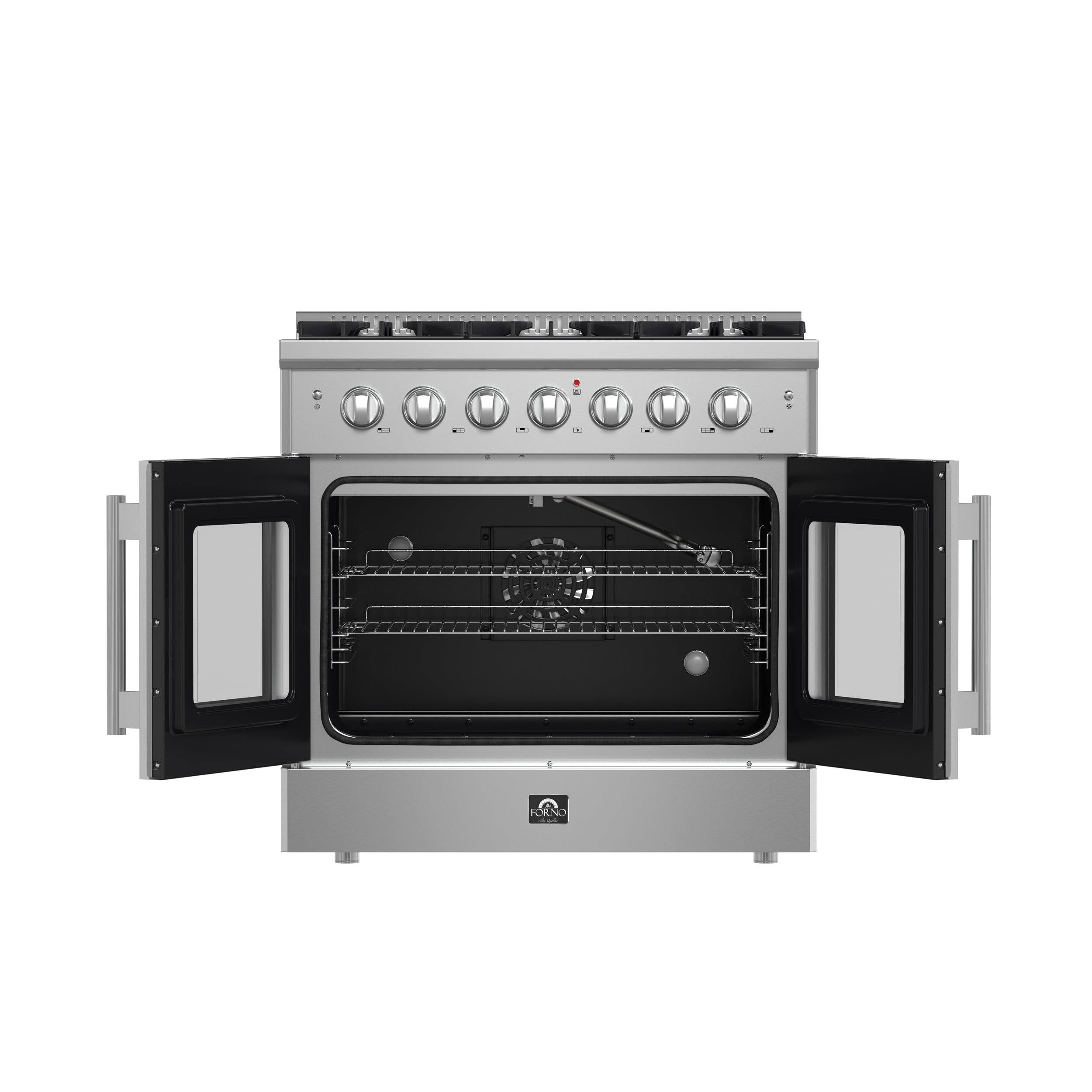 FORNO Galiano 36" 5.36 cu. ft. Freestanding Gas Range with French Door and 6 Burners