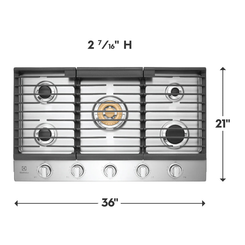 Electrolux 36" Gas Cooktop