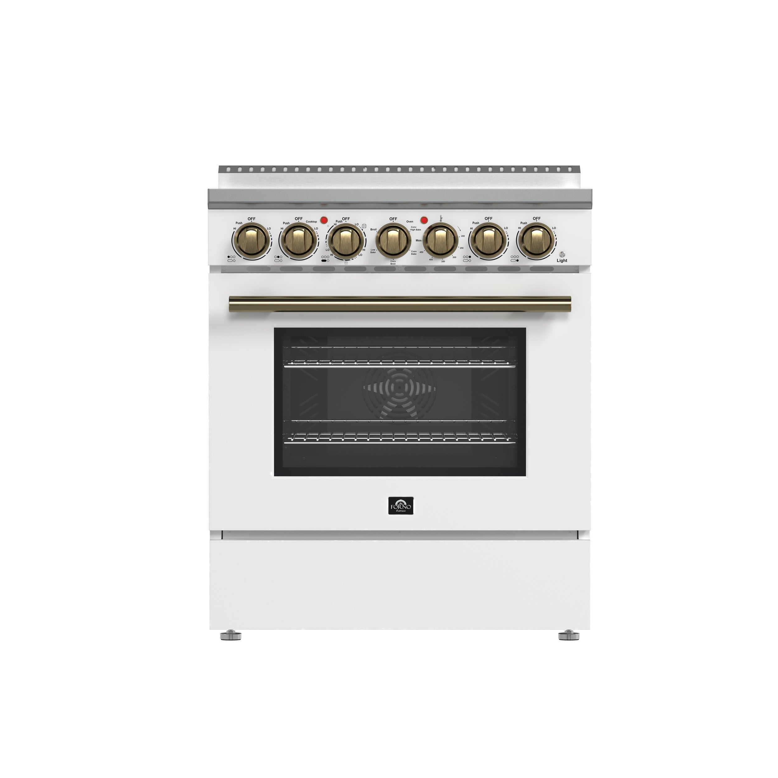 FORNO Espresso Paolo 30" 4.38 cu. ft. Freestanding Electric Range