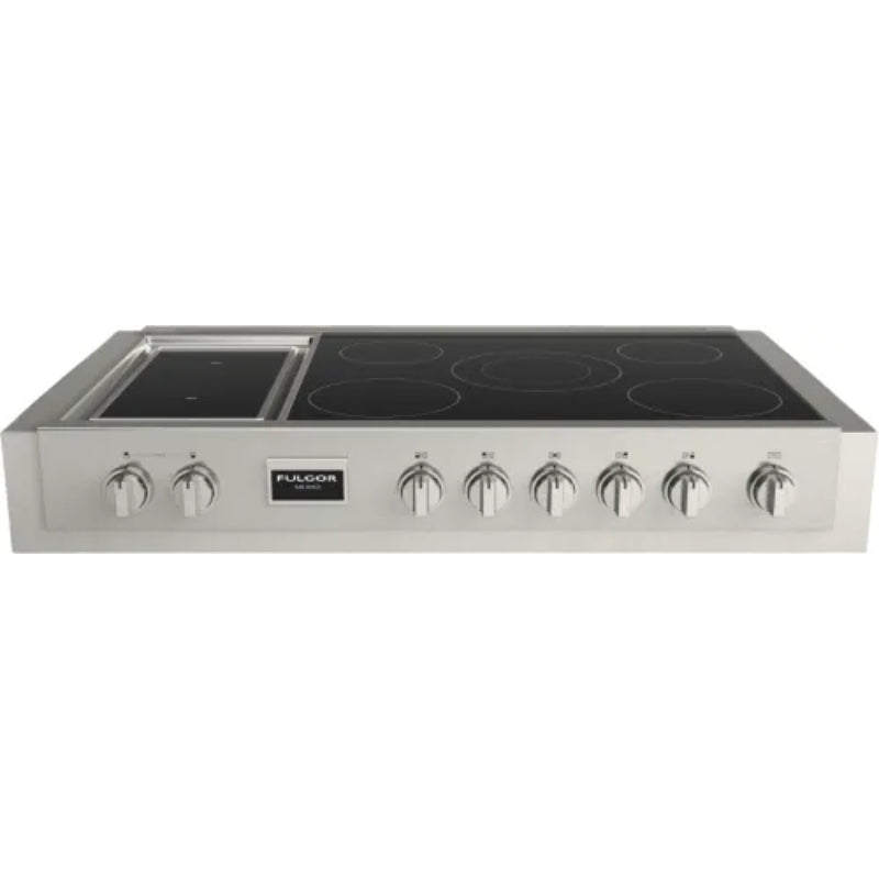 Fulgor Milano Sofia 600 Series 48 Inch Induction Rangetop with 7 Elements