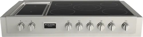 Fulgor Milano Sofia 600 Series 48 Inch Induction Rangetop with 7 Elements