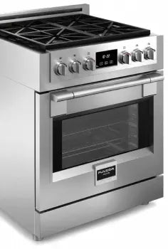 Fulgor Milano Sofia Series 30 Inch Dual Fuel Sofia Range with 4 Burners