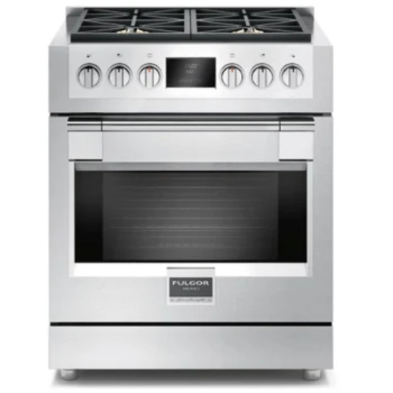 Fulgor Milano Sofia Series 30 Inch Professional Gas Range with Nova Broiling System