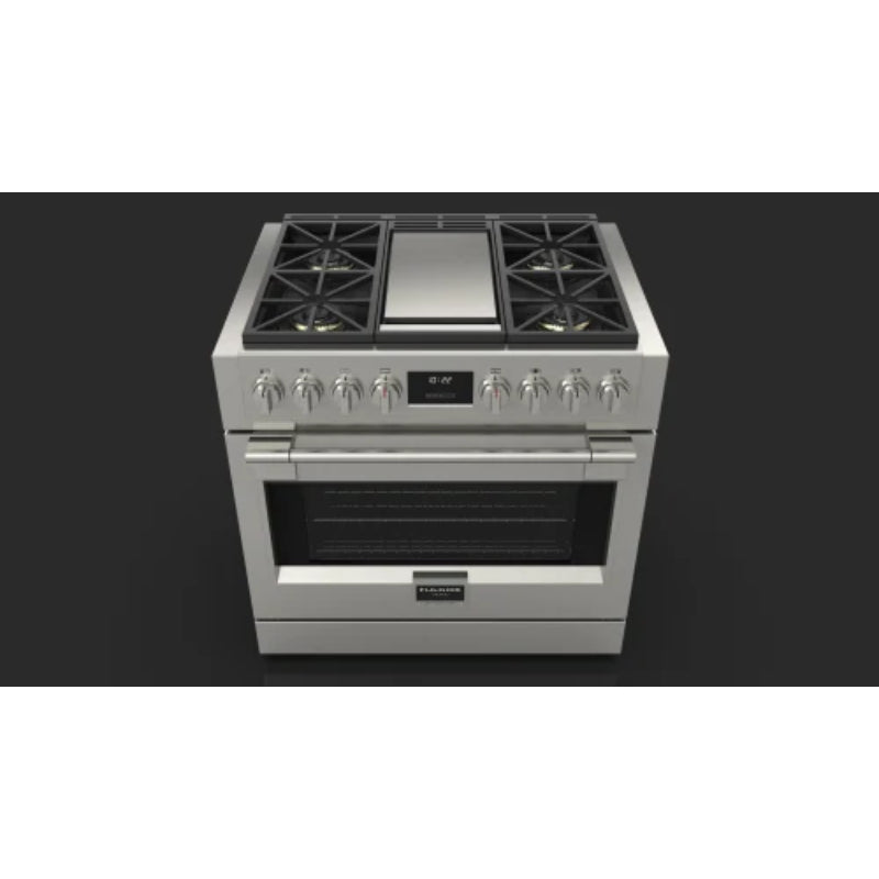 Fulgor Milano Sofia 600 Series 36 Inch Freestanding Professional Gas Range with 4 Sealed Burners