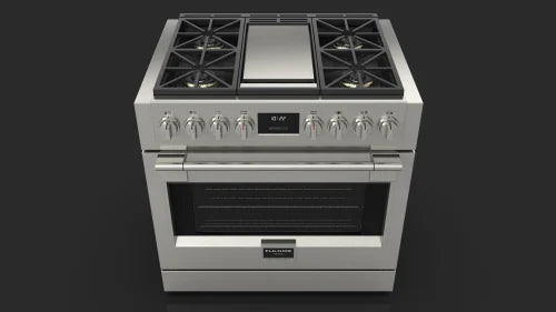 Fulgor Milano Sofia 600 Series 36 Inch Freestanding Professional Gas Range with 4 Sealed Burners