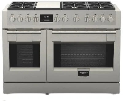 Fulgor Milano Sofia Series 48 Inch Freestanding Professional Gas Range with 6 Dual Flame Sealed Burners