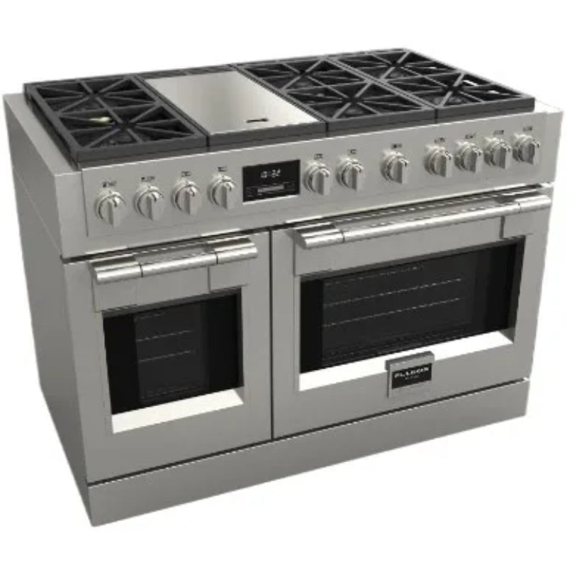 Fulgor Milano Sofia Series 48 Inch Freestanding Professional Gas Range with 6 Dual Flame Sealed Burners