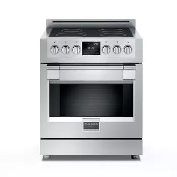 Fulgor Milano Sofia Series 30" Induction Sofia Range with 4 Burners and 4.1 cu. ft. True European Convection Oven