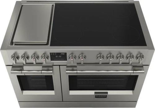 Fulgor Milano Sofia 600 Series 48 Inch Freestanding Professional Induction Range with 5 Elements