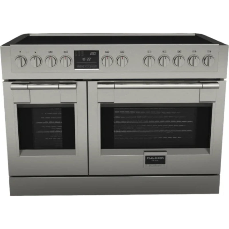 Fulgor Milano Sofia 600 Series 48 Inch Freestanding Professional Induction Range with 7 Elements