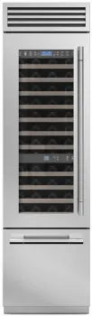 Fulgor Milano Sofia Series 24 Inch Dual Zone Wine Cellar with 54 Bottle Capacity