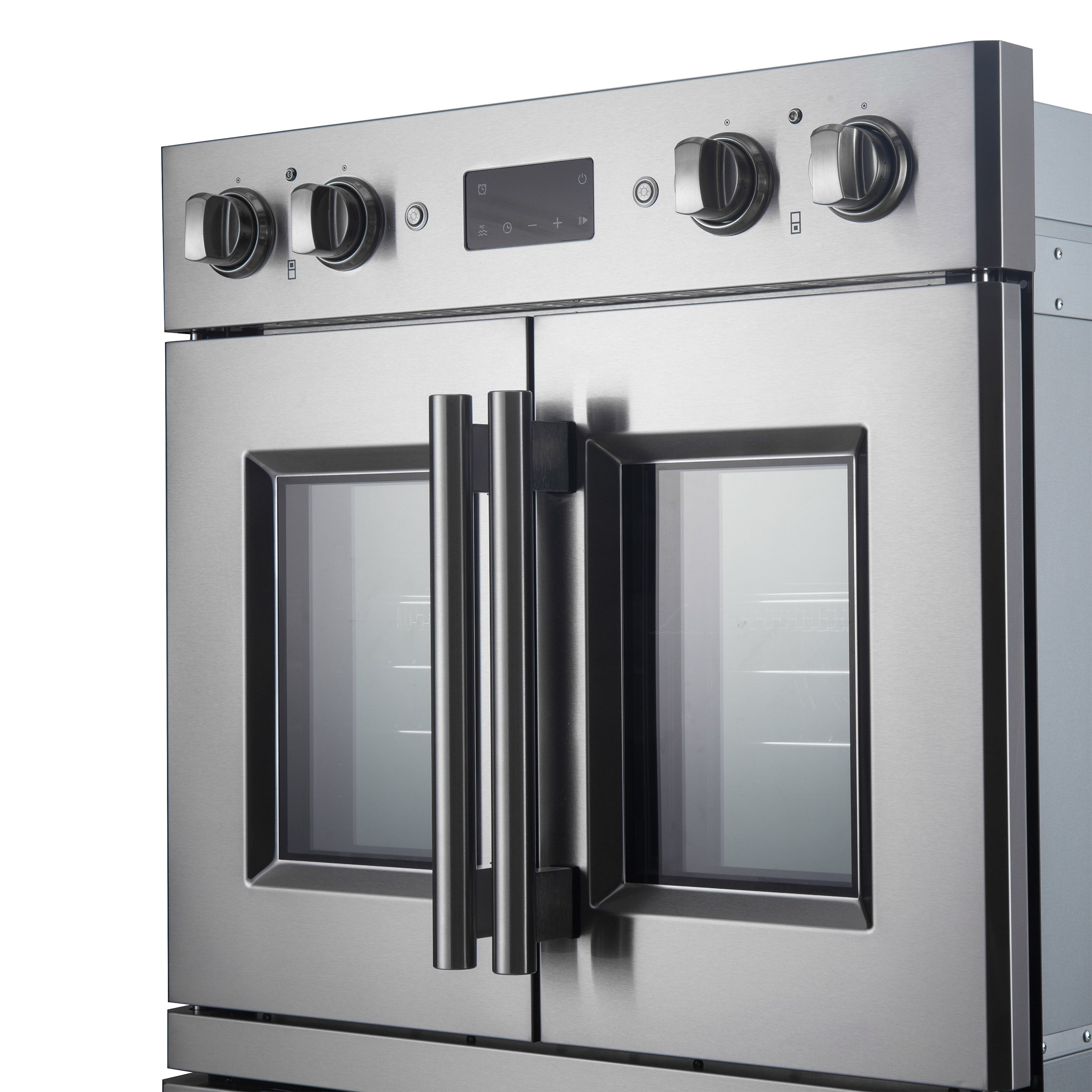 FORNO Asti 30" 7.36 cu. ft. French Door Double Electric Wall Oven with Air Fry, Self-Clean and Sous Vide