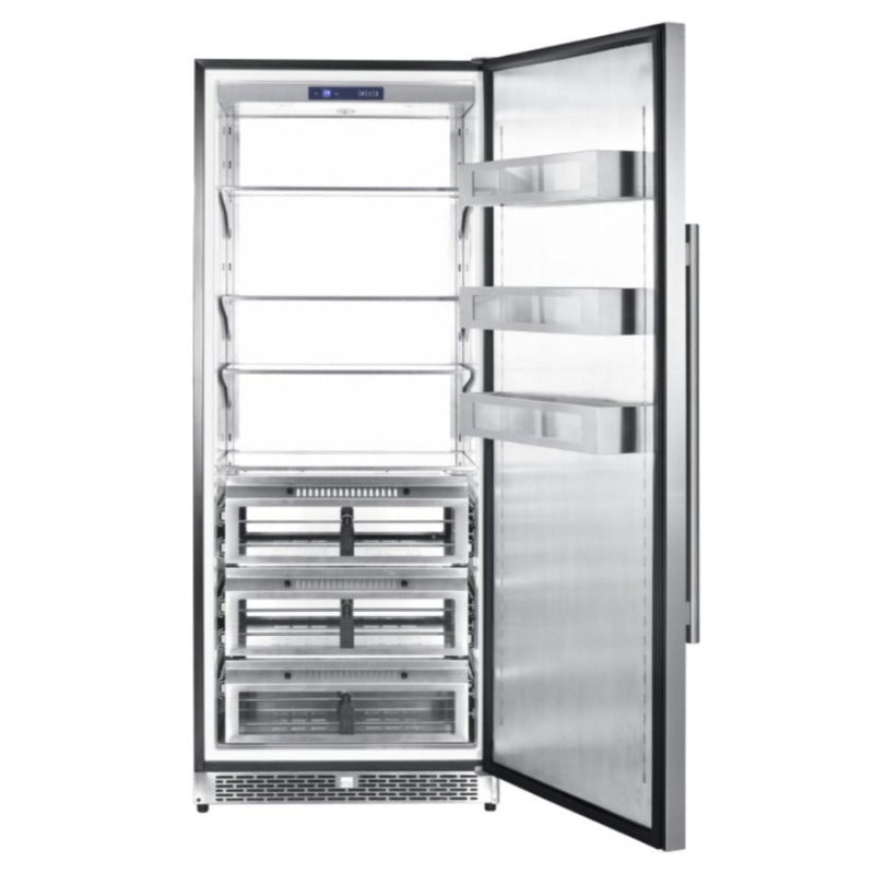 FORNO Colone 30" 14.6 cu.ft. Freestanding Refrigerator in Stainless Steel