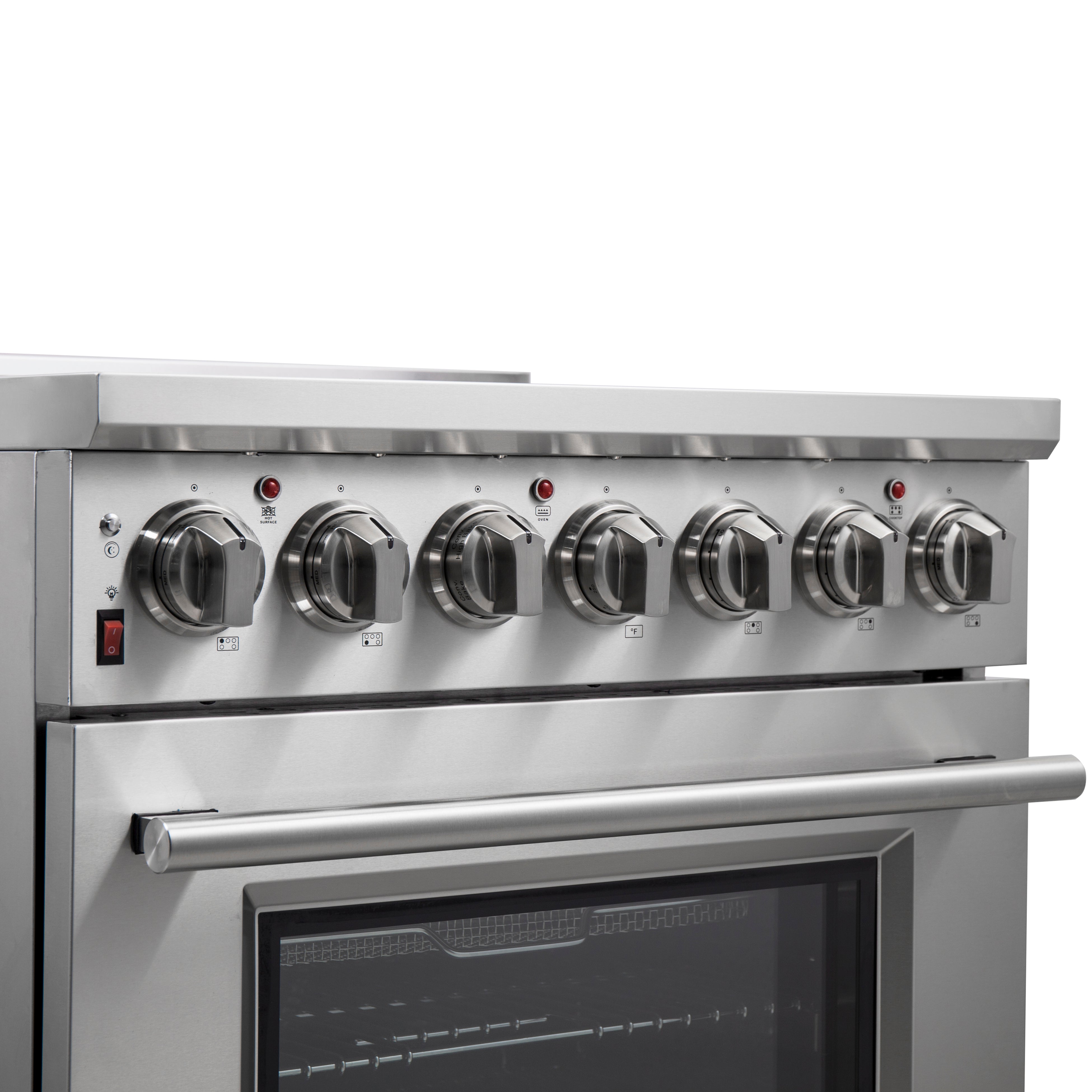 FORNO Massimo 30" 4.32 cu. ft. Freestanding Electric Range with 5 Elements