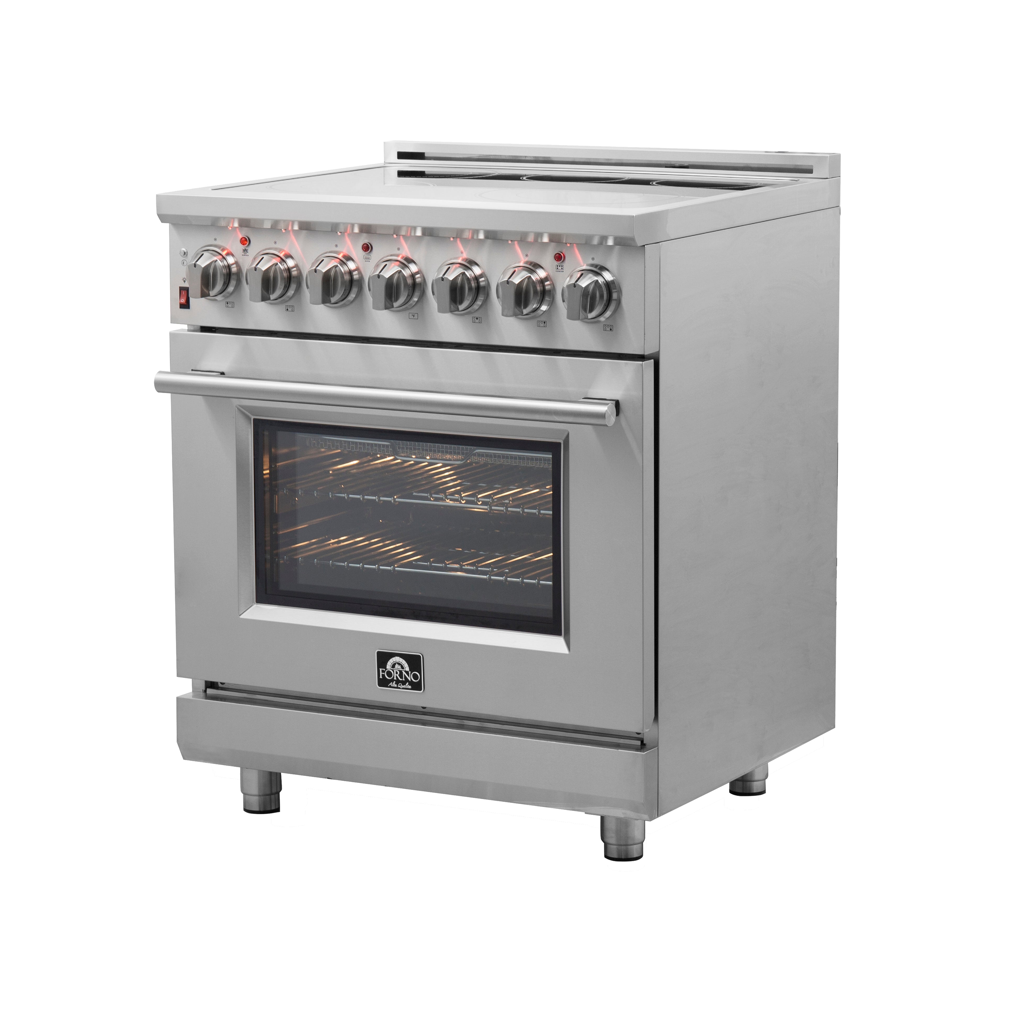 FORNO Massimo 30" 4.32 cu. ft. Freestanding Electric Range with 5 Elements