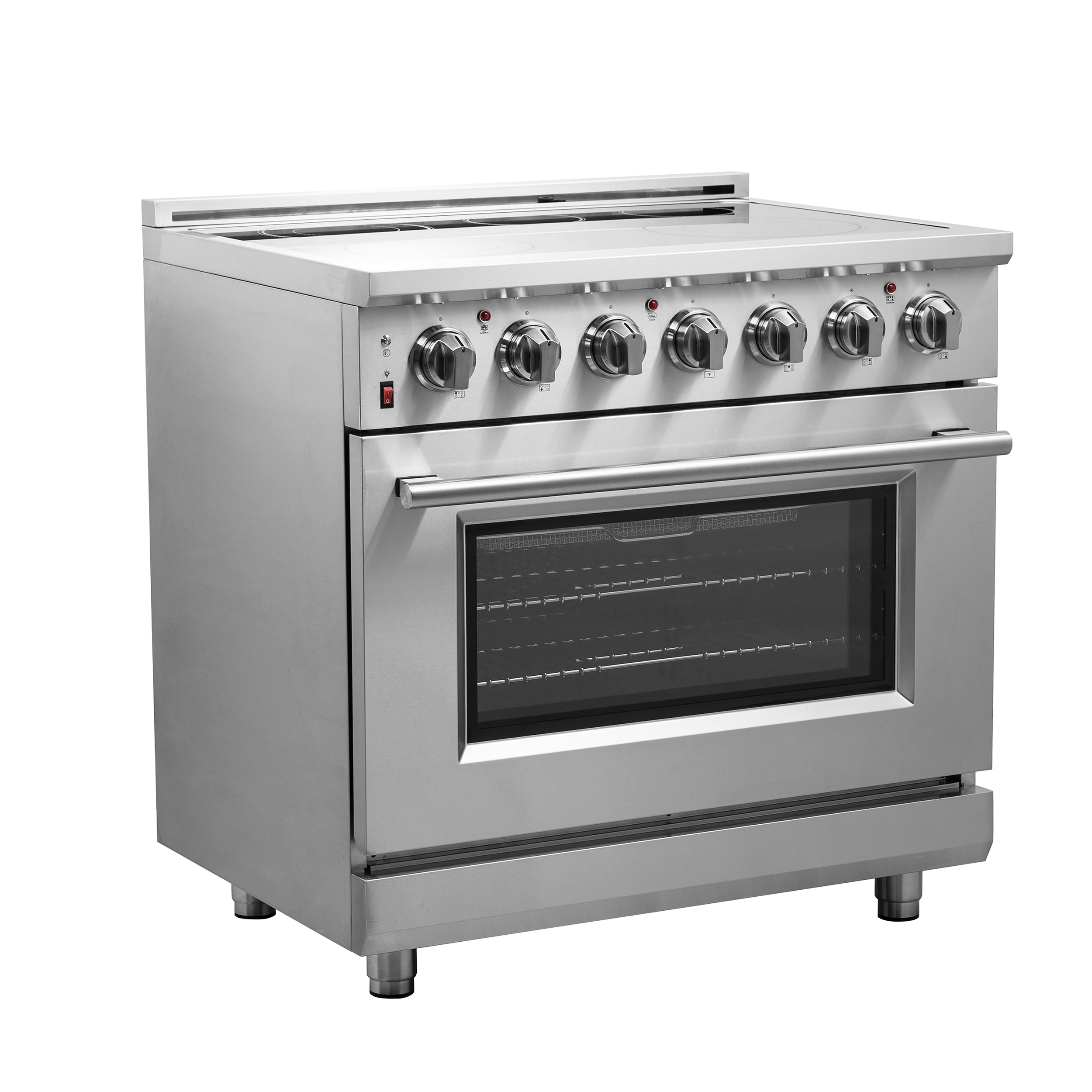 FORNO Massimo 36" 5.36 cu. ft. Freestanding Electric Range with 5 Elements