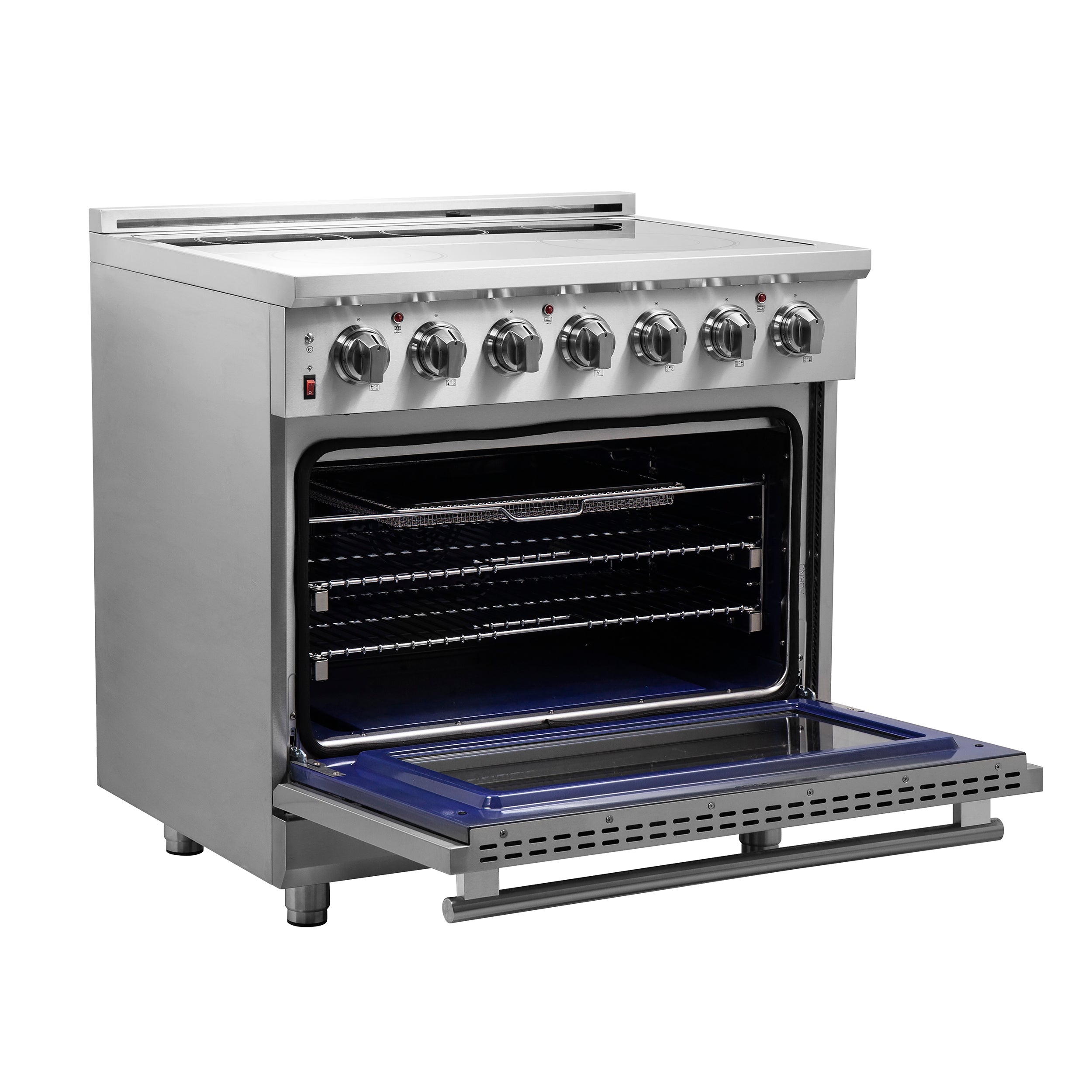 FORNO Massimo 36" 5.36 cu. ft. Freestanding Electric Range with 5 Elements