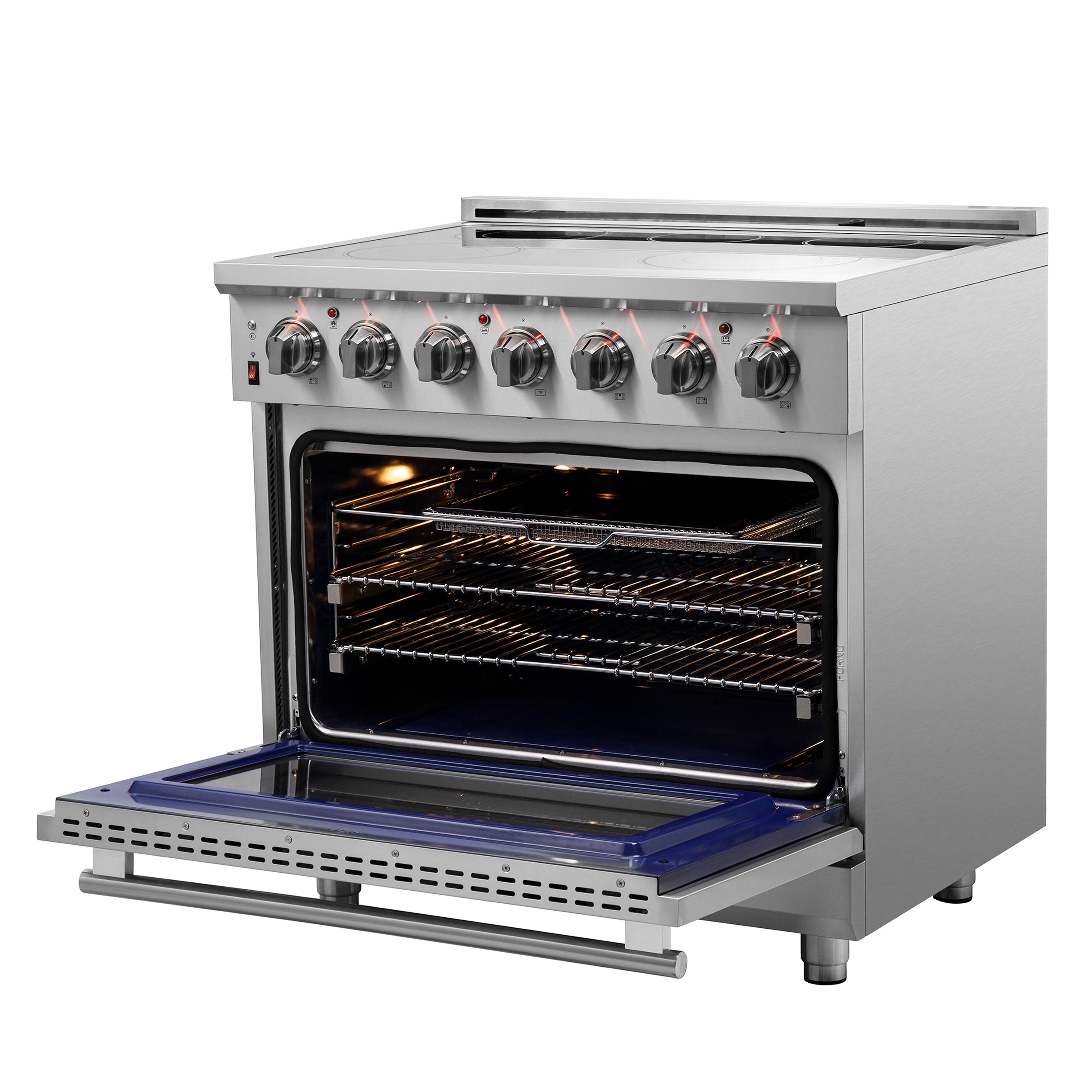 FORNO Massimo 36" 5.36 cu. ft. Freestanding Electric Range with 5 Elements