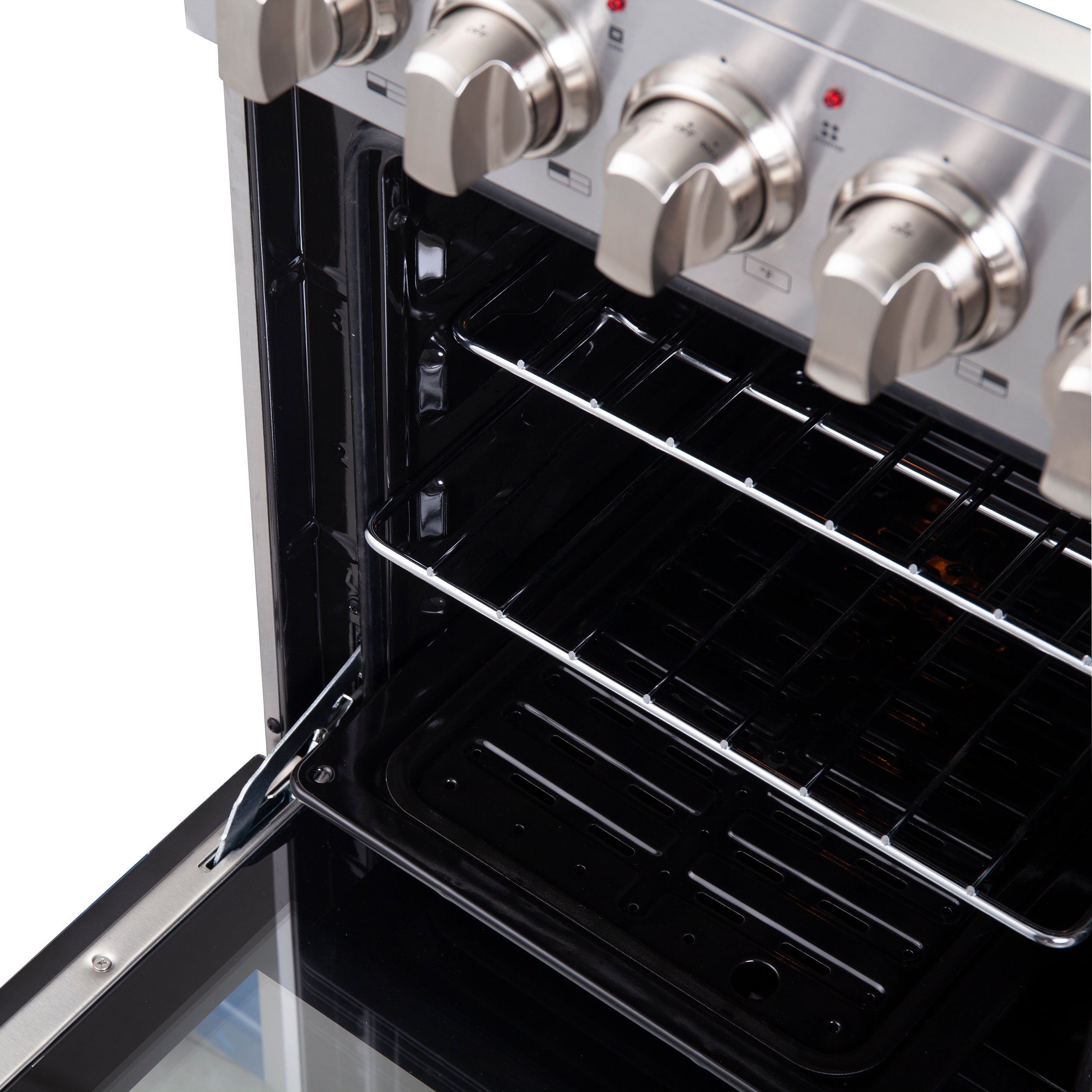 FORNO Pallerno 20" 2.05 cu.ft. Freestanding Electric Range with 4 Elements in Stainless Steel