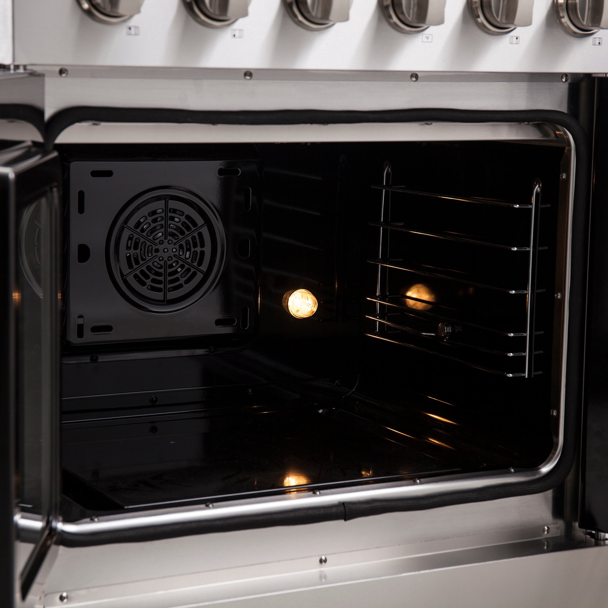 FORNO Galiano 30" 4.32 cu. ft. Freestanding Electric Range with French Door in Stainless Steel