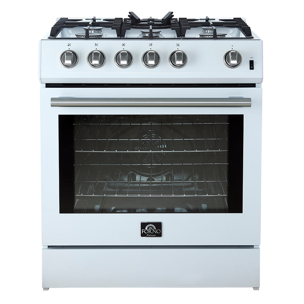 FORNO Espresso Leonardo 30" 5 cu. ft. Gas Range