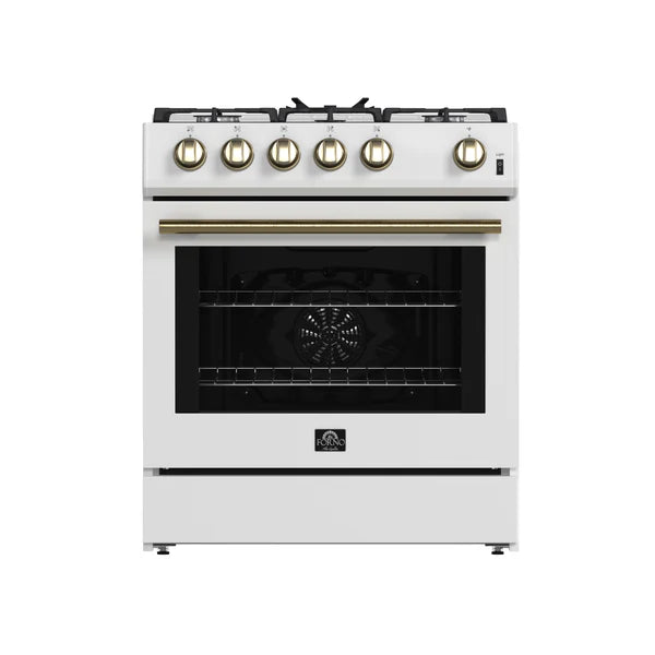 FORNO Espresso Leonardo 30" 5 cu. ft. Gas Range