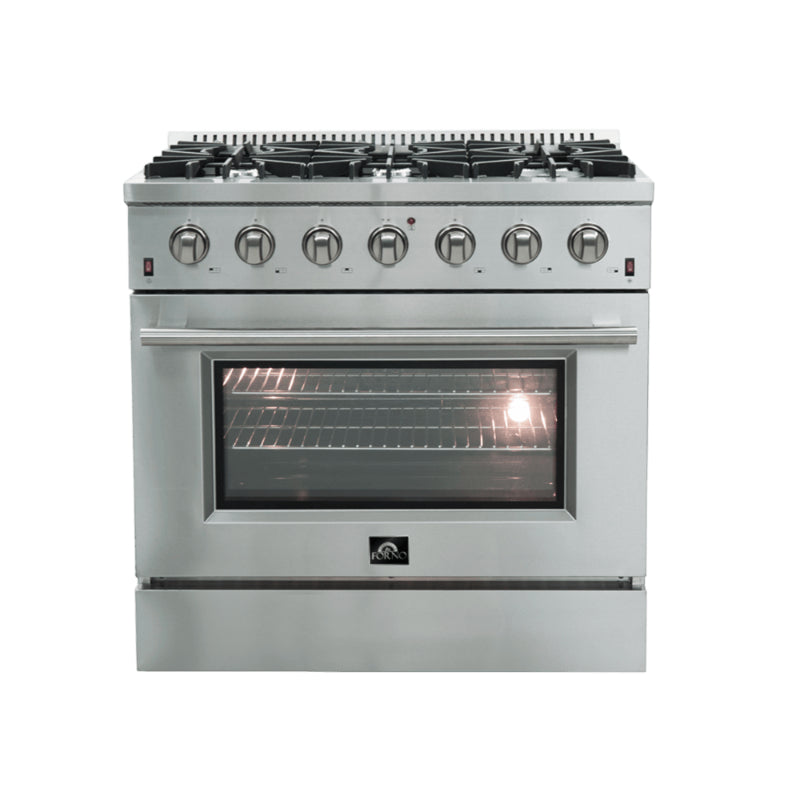 FORNO Galiano 36" Freestanding Gas Range