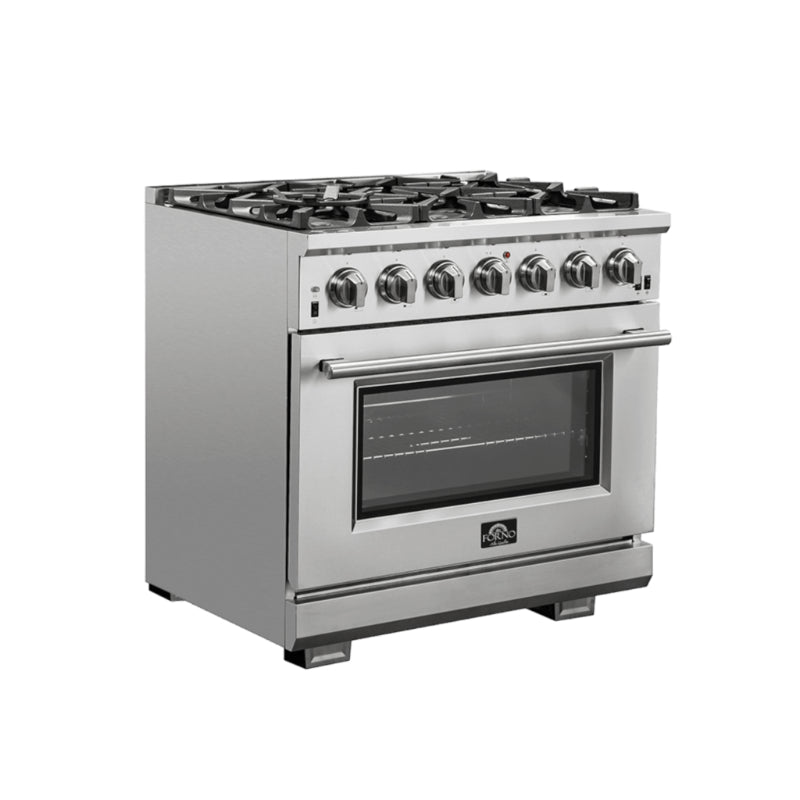 FORNO Capriasca 36" Freestanding Gas Range