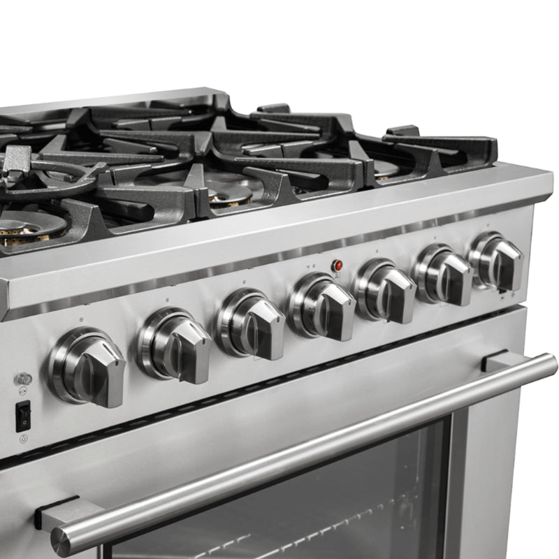 FORNO Capriasca 36" Freestanding Gas Range