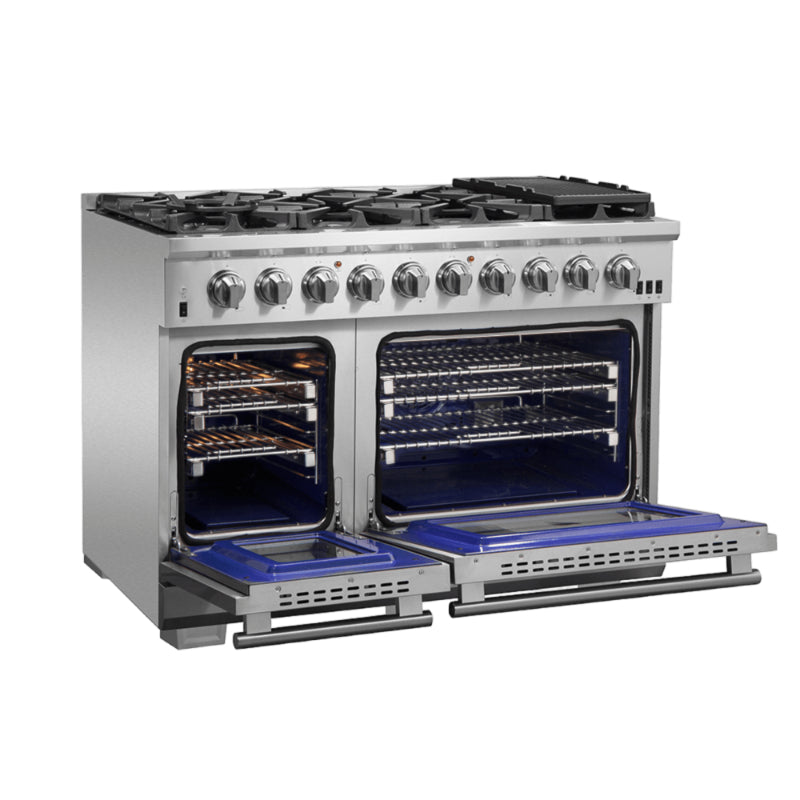 FORNO Capriasca 48" Freestanding Gas Range