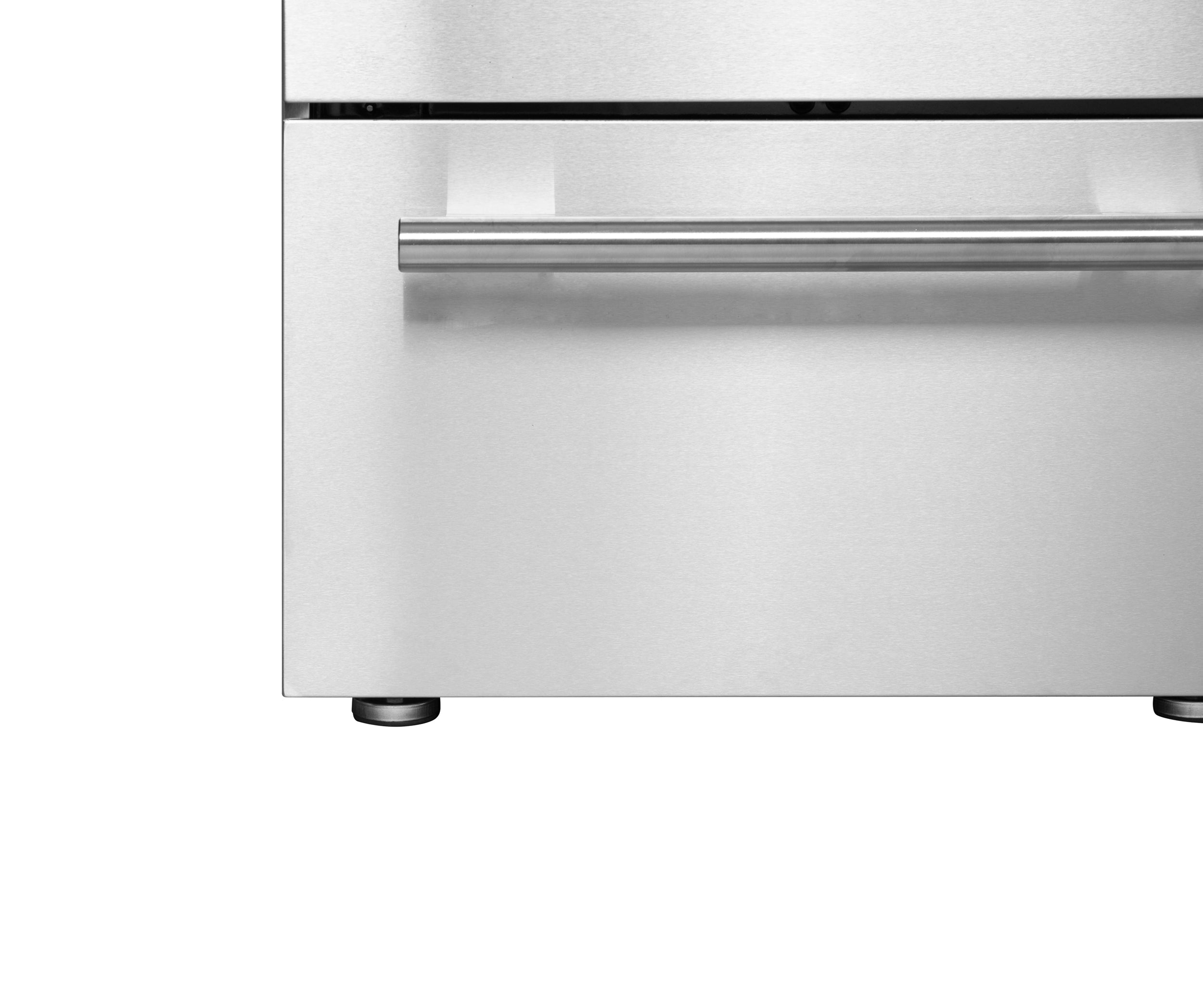 FORNO Lamazze 20" 2.05 cu. ft. Freestanding Gas Range with 4 Sealed Burners in Stainless Steel